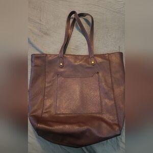 Burgundy/purple bag